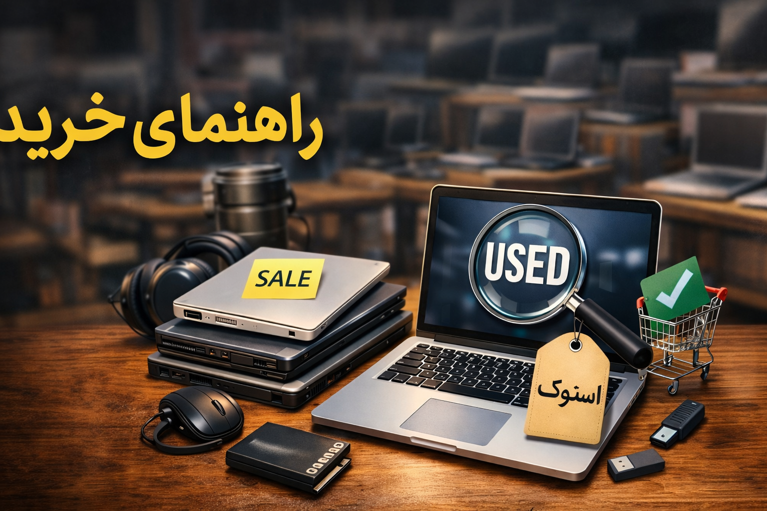 راهنمای جامع و حرفه‌ای خرید لپ‌تاپ دست دوم و استوک